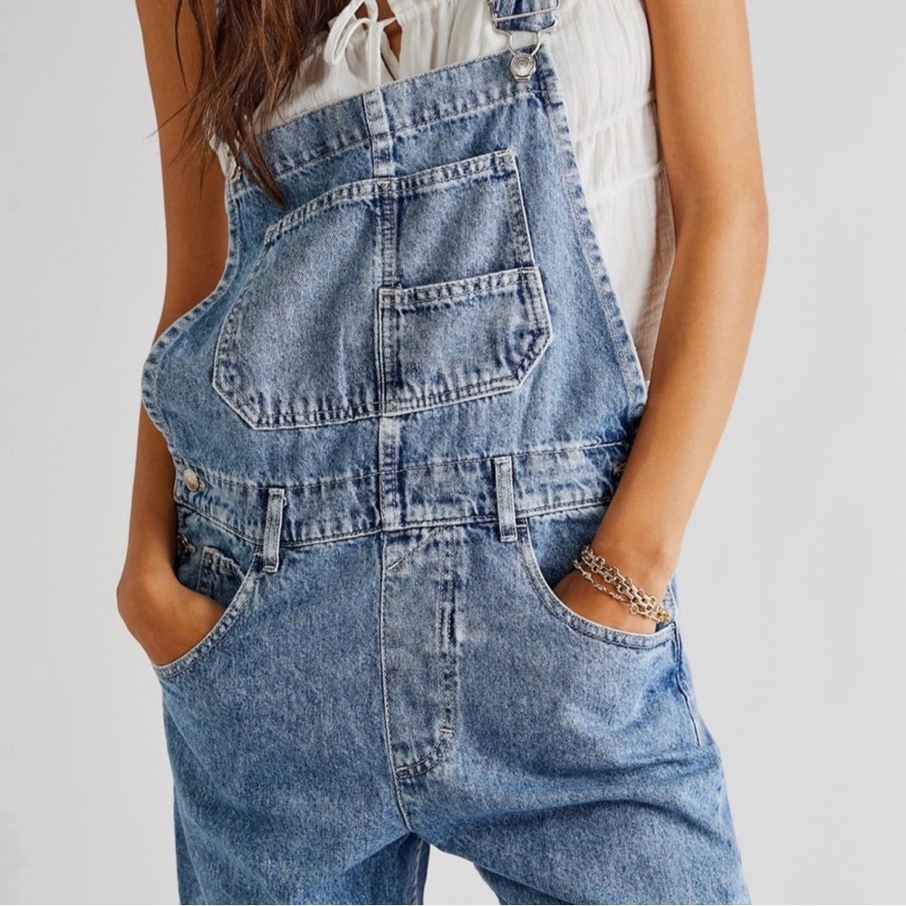 Free People We The Free Ziggy Denim Overalls